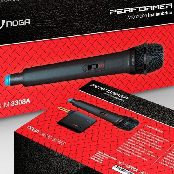microfono con cable noga net mic208