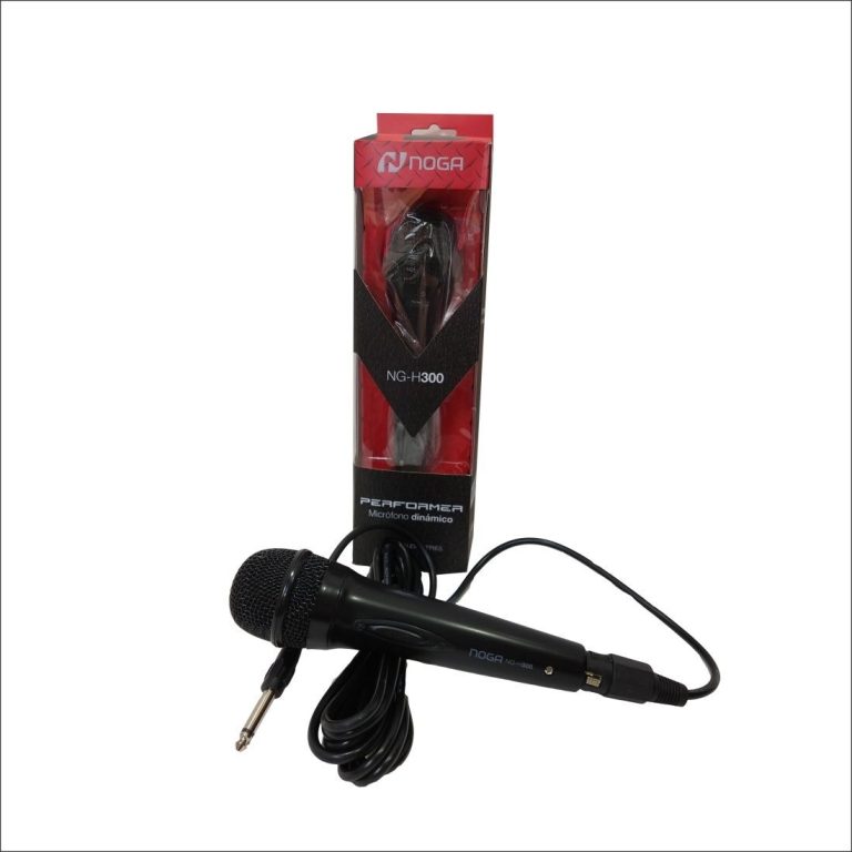 microfono con cable noga net mic208