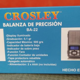 balanza de presicion crosley