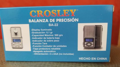 balanza de presicion crosley