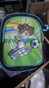 Mochila infantil futbol