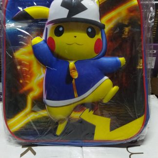 mochila infantil personaje pikachu