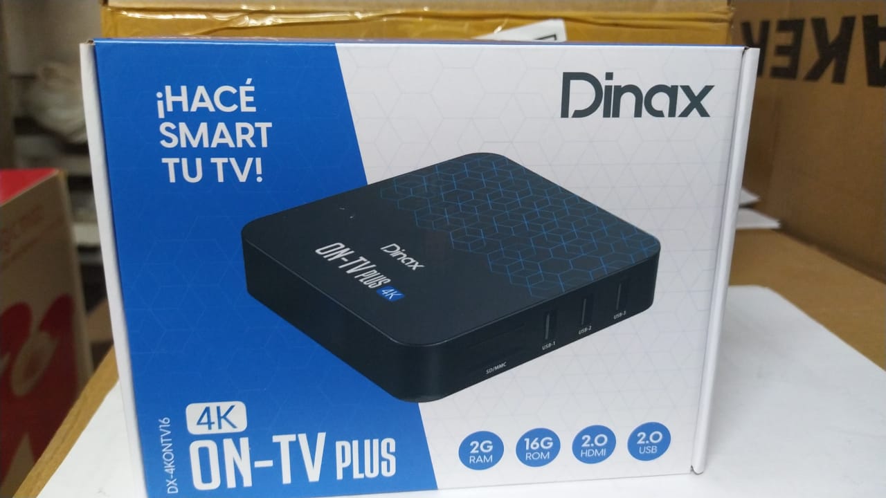 CONVERTIDOR SMART TV BOX DINAX 16 - UNIVERSO DE VARIEDADES