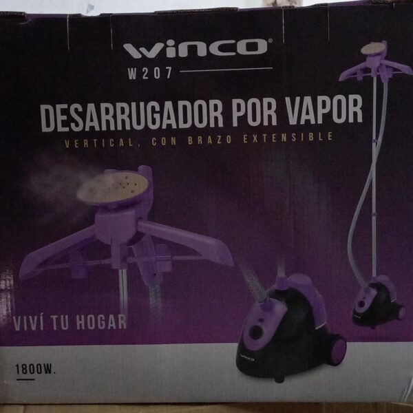 Vaporizador Desarrugador Vapor Plancha Vertical winco w207