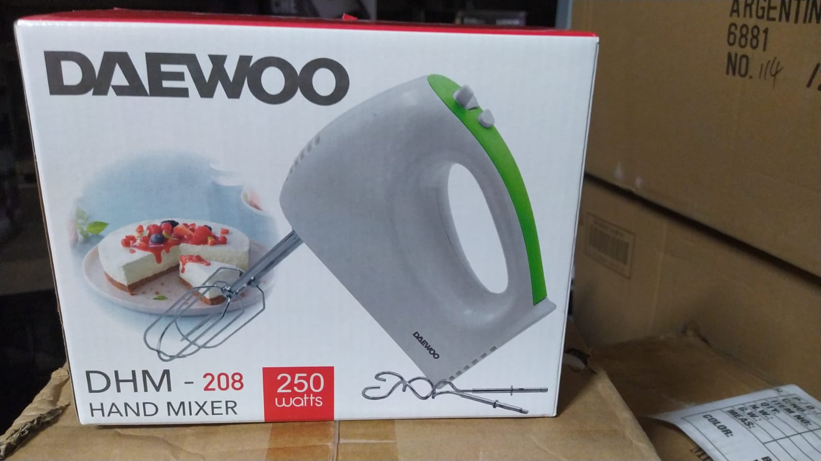 BATIDORA DE MANO DAEWOO DHM-208 BATIDORA DE MANO DAEWOO DHM-208