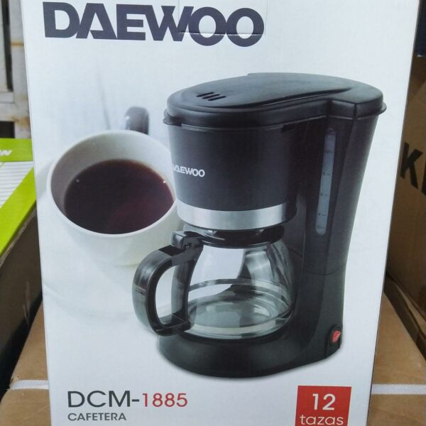 Cafetera Automática Daewoo 1.2l Max.12 Tasas 900w Dcm-1885