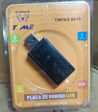 placa de sonido 7.1 time