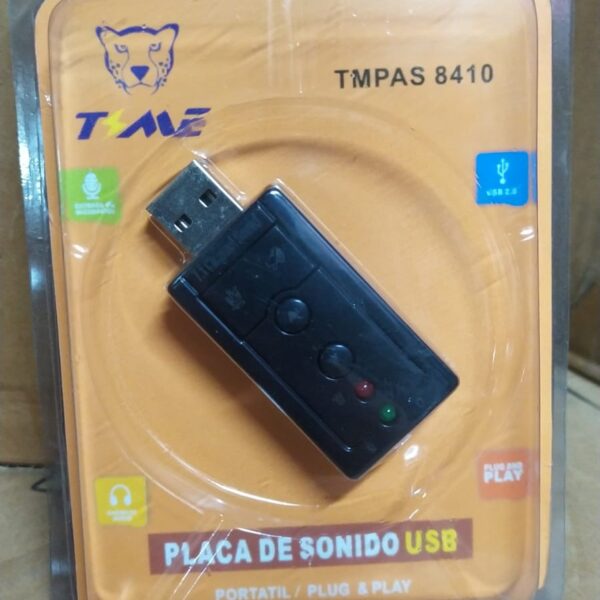 placa de sonido 7.1 time