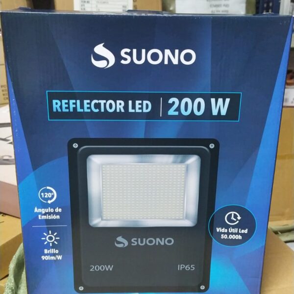 reflector blanco frio 200w suono
