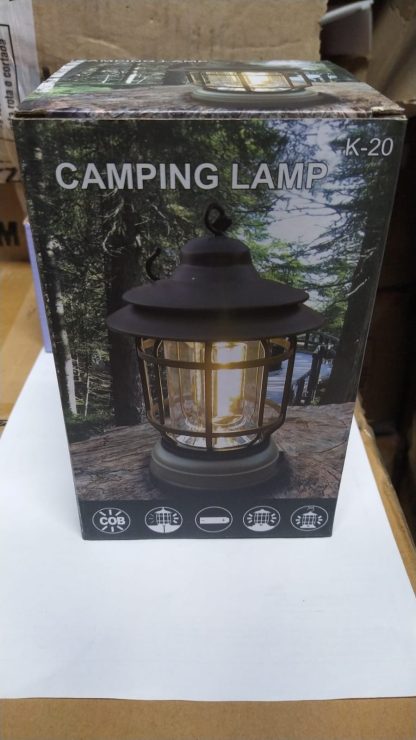 lampara farol camping usb recargable k20