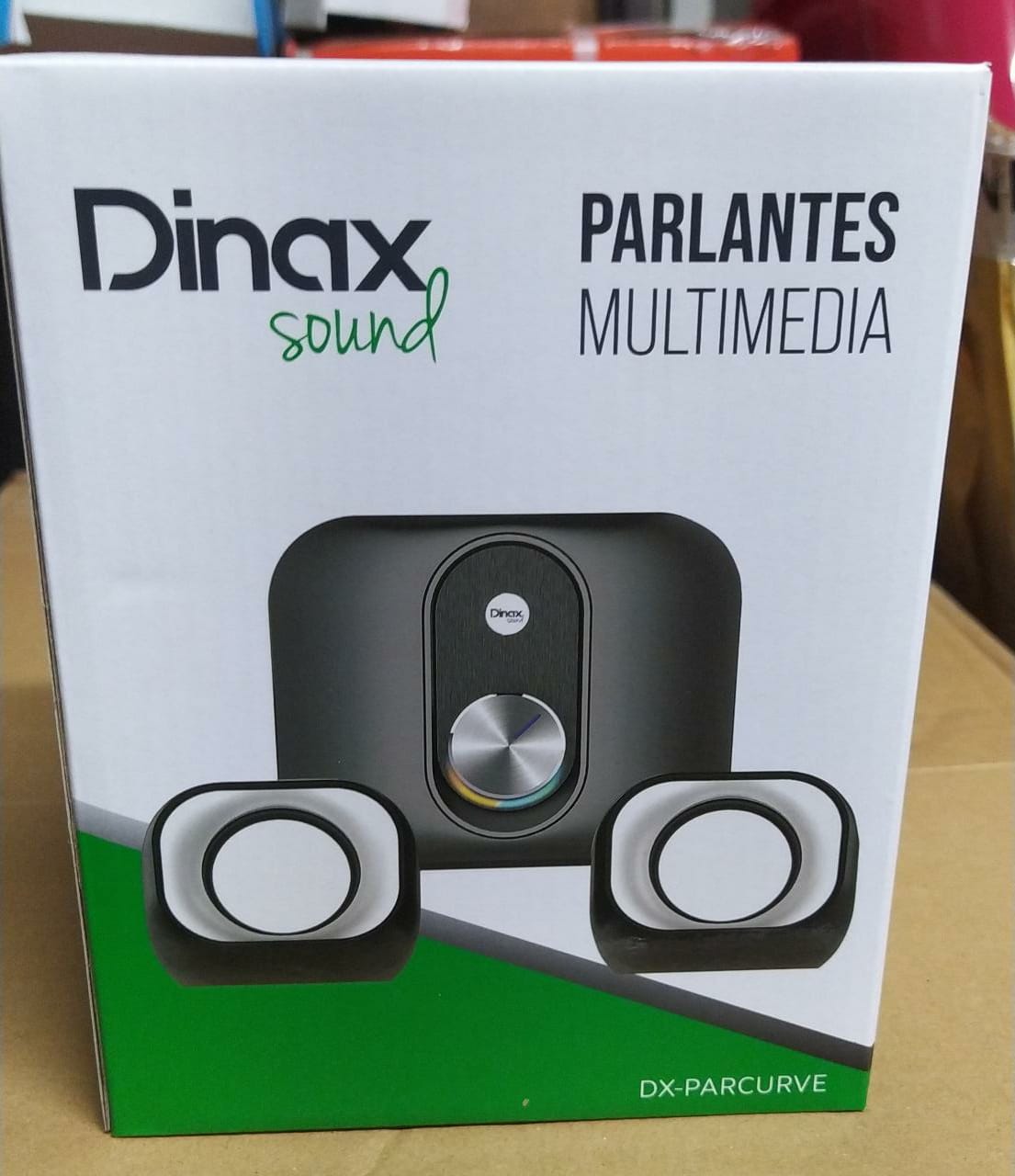 Parlante Barra De Sonido Para PC Dinax SoubarGB 2X2 pulgadas