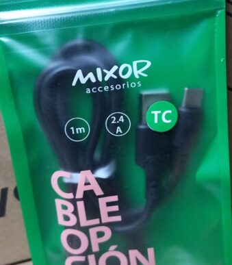 CABLE mixor opcion en bolsita craga rapida TIPO C