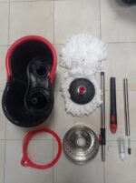 mopa con balde y estopa de repuesto