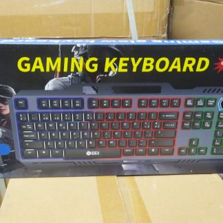 teclado rgb ibek metalico bk-313 gamer