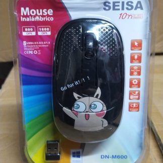mouse inalambrico a bateria recargable seisa dn-m600
