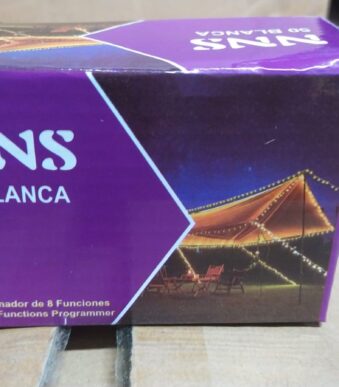 LUZ DE NAVIDAD 50 LED BLANCO CALIDO SA-14