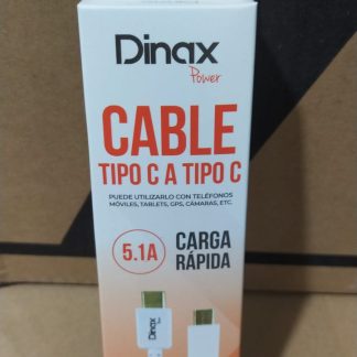 cable tipo c a tipo c dinax 5,1 am en cajita