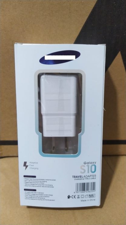 cargador turbo power MICRO USB con marca