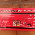 kit 46 piezas herramientas tubos