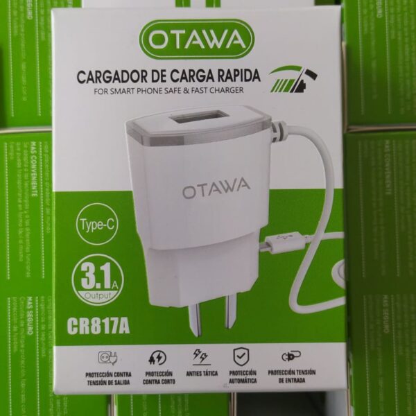 cargador otawa tipo c 3.1 am