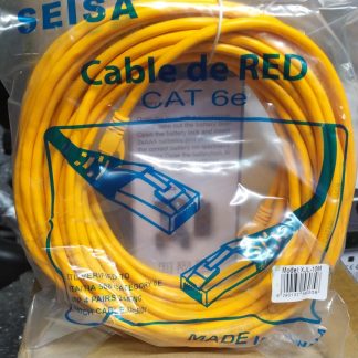 cable de red cat 6 10 m seisa