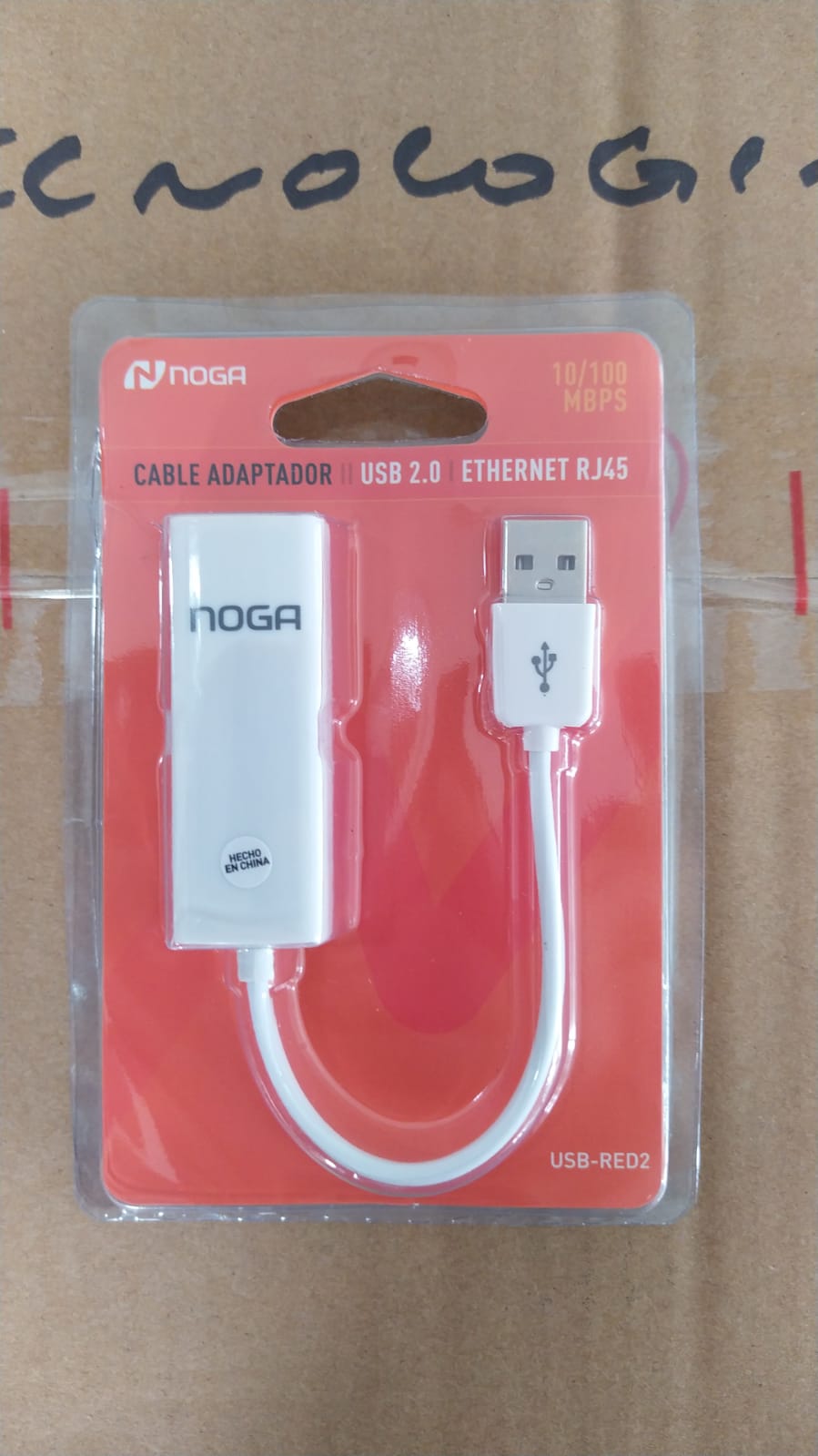 PLACA DE RED USB LAN NOGA NET USB-RED2 PLACA DE RED USB LAN NOGA NET USB-RED2
