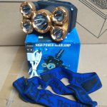 linterna minera b05 recargable 5 leds