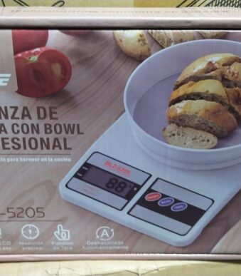 BLZ-5205 BALANZA DE COCINA CON BOWL 520  time