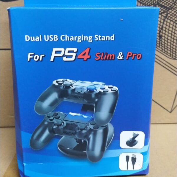 base de carga doble para joystick ps4