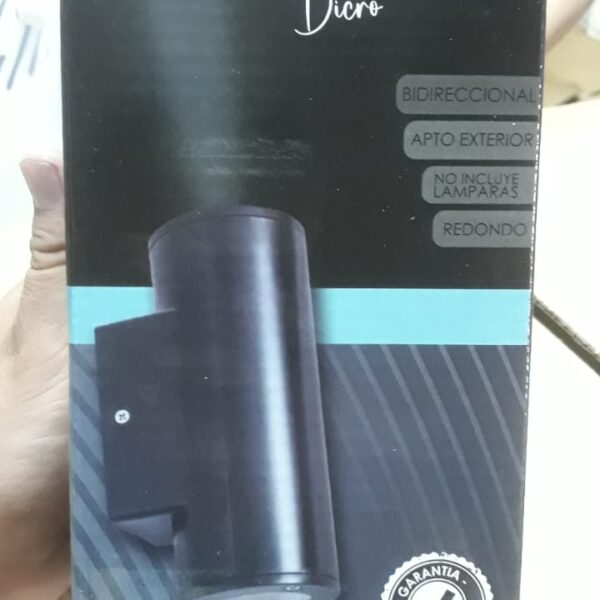 aplique dicro pared redondo candela 7362