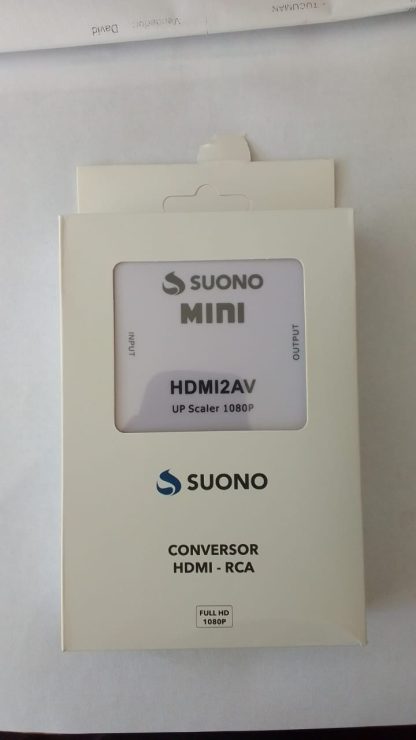 CONVERSOR HDMI A AUDIO Y VIDEO HDMI2AV