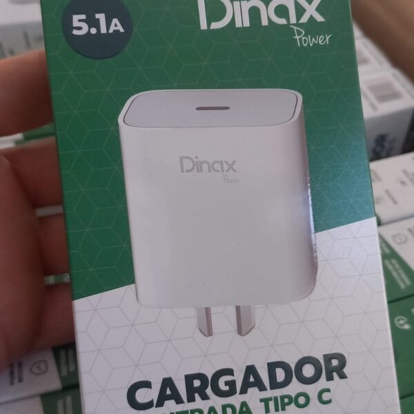 cargador cabezal tipo c 5.1 am dinax turbo power