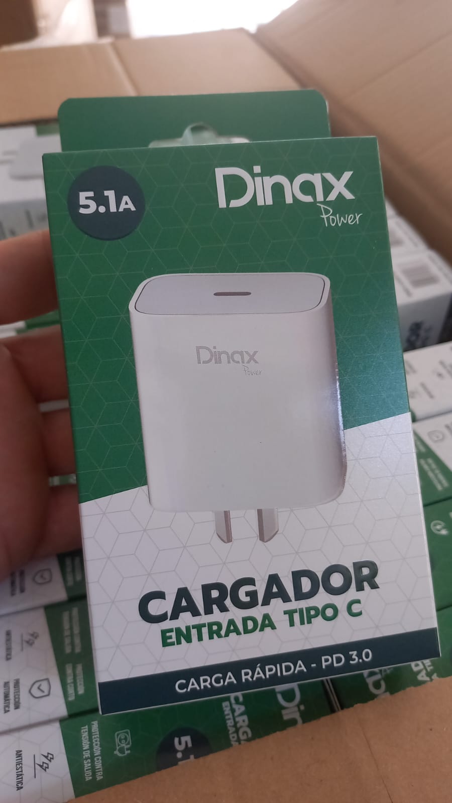 cargador cabezal tipo c 5.1 am dinax turbo power – Tus Tecnologías