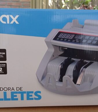 contadora de billetes dinax blanca concb01