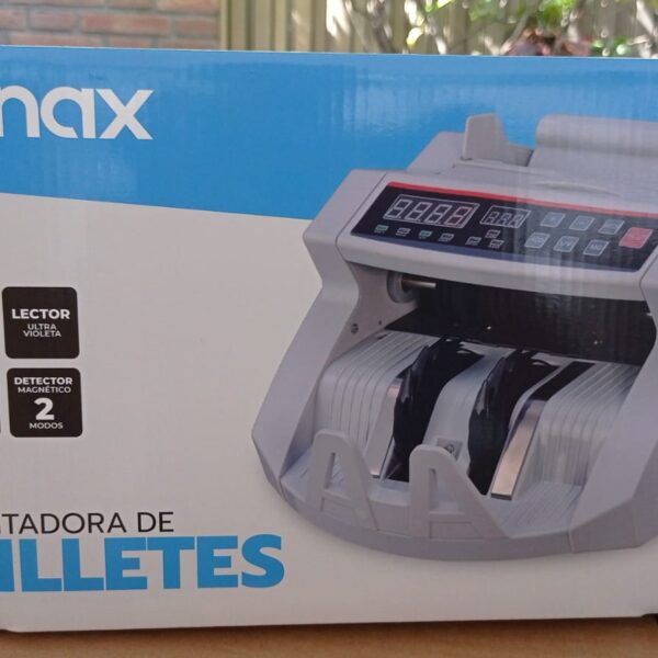contadora de billetes dinax blanca concb01
