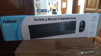 combo teclado y mouse inalambrico full total