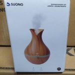 humidificador led 036 suono simil madera con luz led hog0062