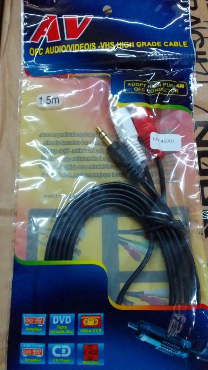 cable plug a rca en bolsita