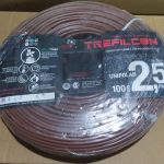 cable unipolar treficon rollo por 100 m marron 2.5mm