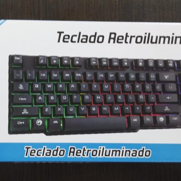 teclado retroiluminado full total gamer