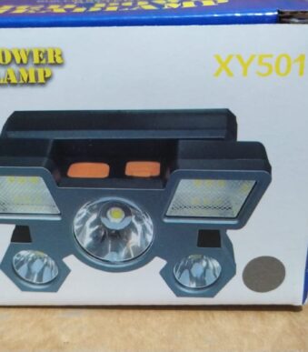 linterna minera xy501 recargable 5 leds