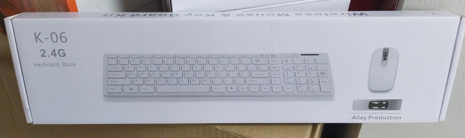 TECLADO KIT Y MOUSE INALAMBRICO K06
