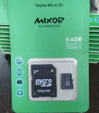 memoria micro sd mixor 64 gb