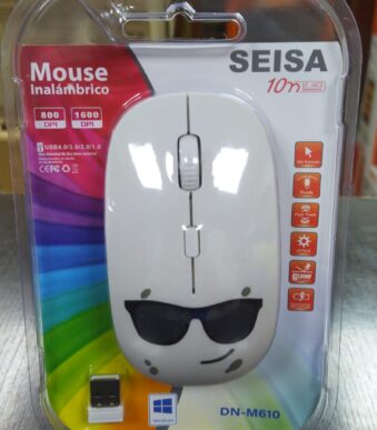 mouse inalambrico a bateria recargable seisa dn-m610/600