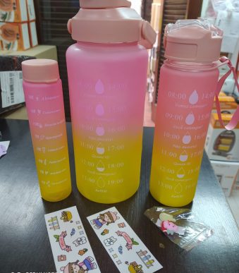 kit 3 botellas de agua