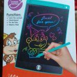 tableta pizarra magica 8,5" colores