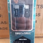 cable oryx tipo c a tipo c en cajita 1 m