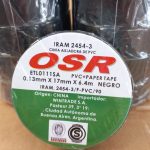 cinta aisladora tubo x10 unidades 6,4m osr