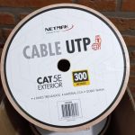 cable utp exterior cat 5 netmak 300 m bobina