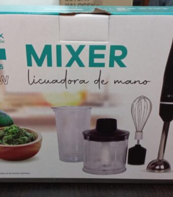 kit mini pimer licuadora de mano oryx con accesorios hb-6005 mixer